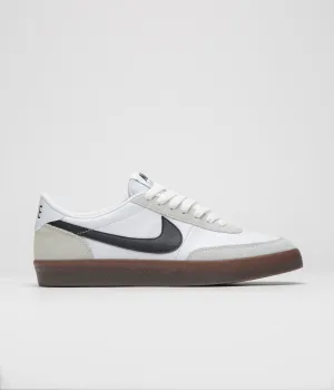 Nike Killshot 2 Leather Shoes - White / Black - Light Silver - Gum Dark Brown