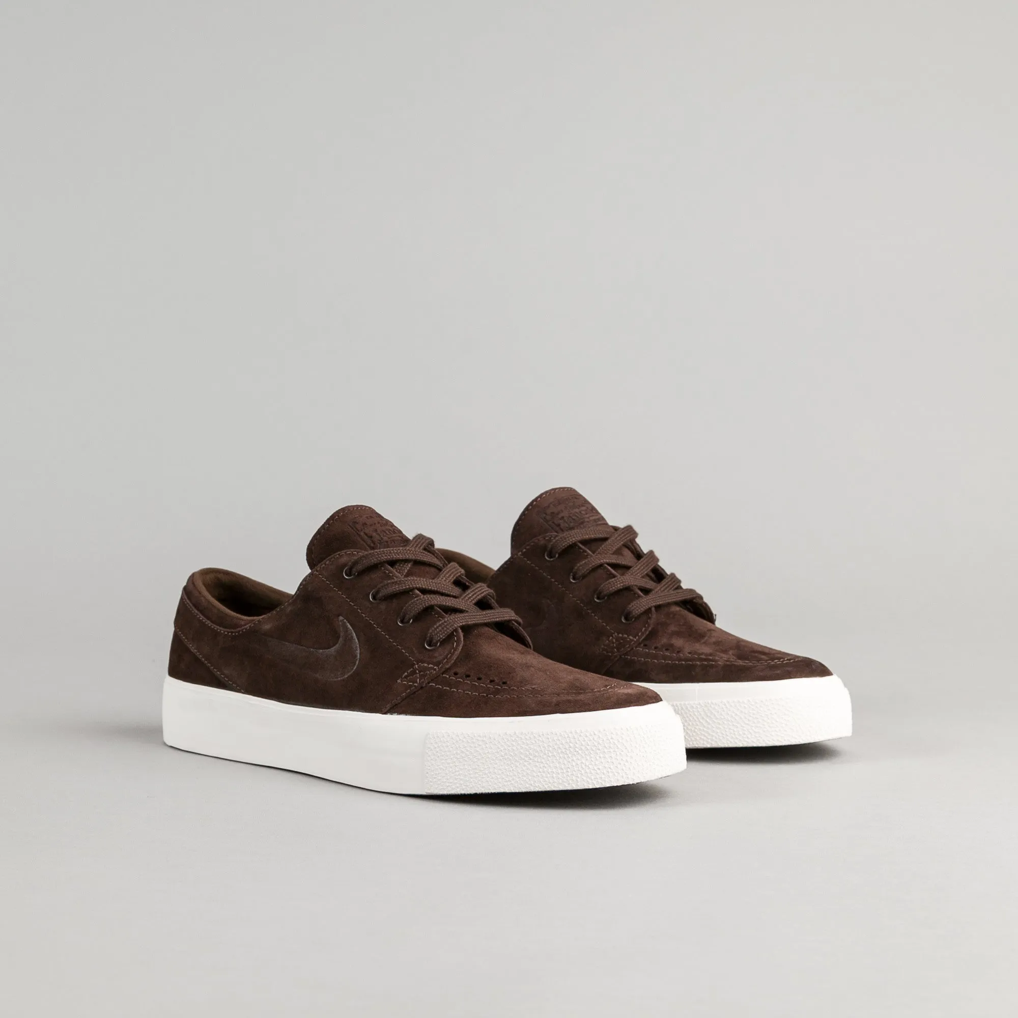 Nike SB Stefan Janoski Premium HT Shoes - Baroque Brown / Baroque Brown - Ivory