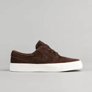 Nike SB Stefan Janoski Premium HT Shoes - Baroque Brown / Baroque Brown - Ivory