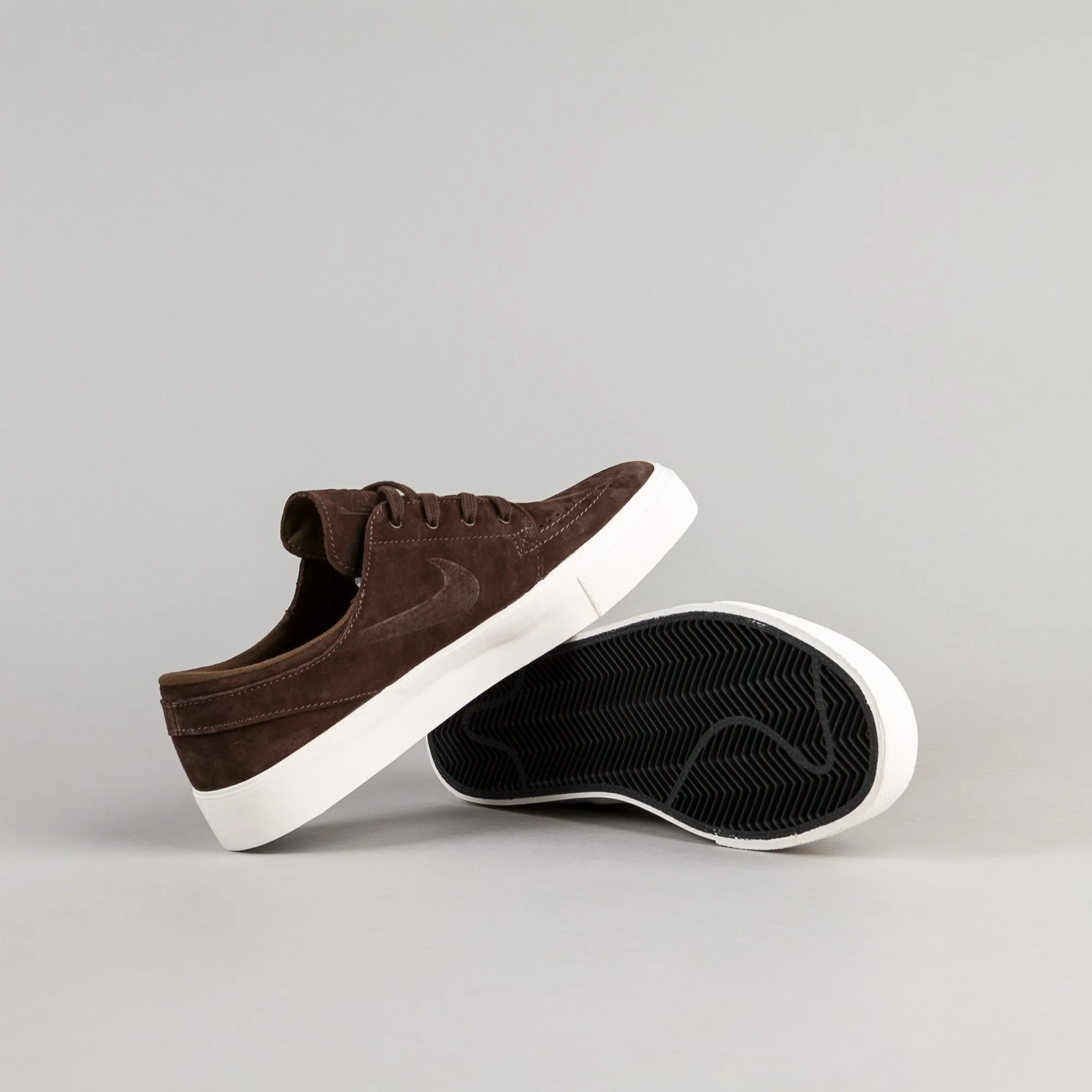 Nike SB Stefan Janoski Premium HT Shoes - Baroque Brown / Baroque Brown - Ivory