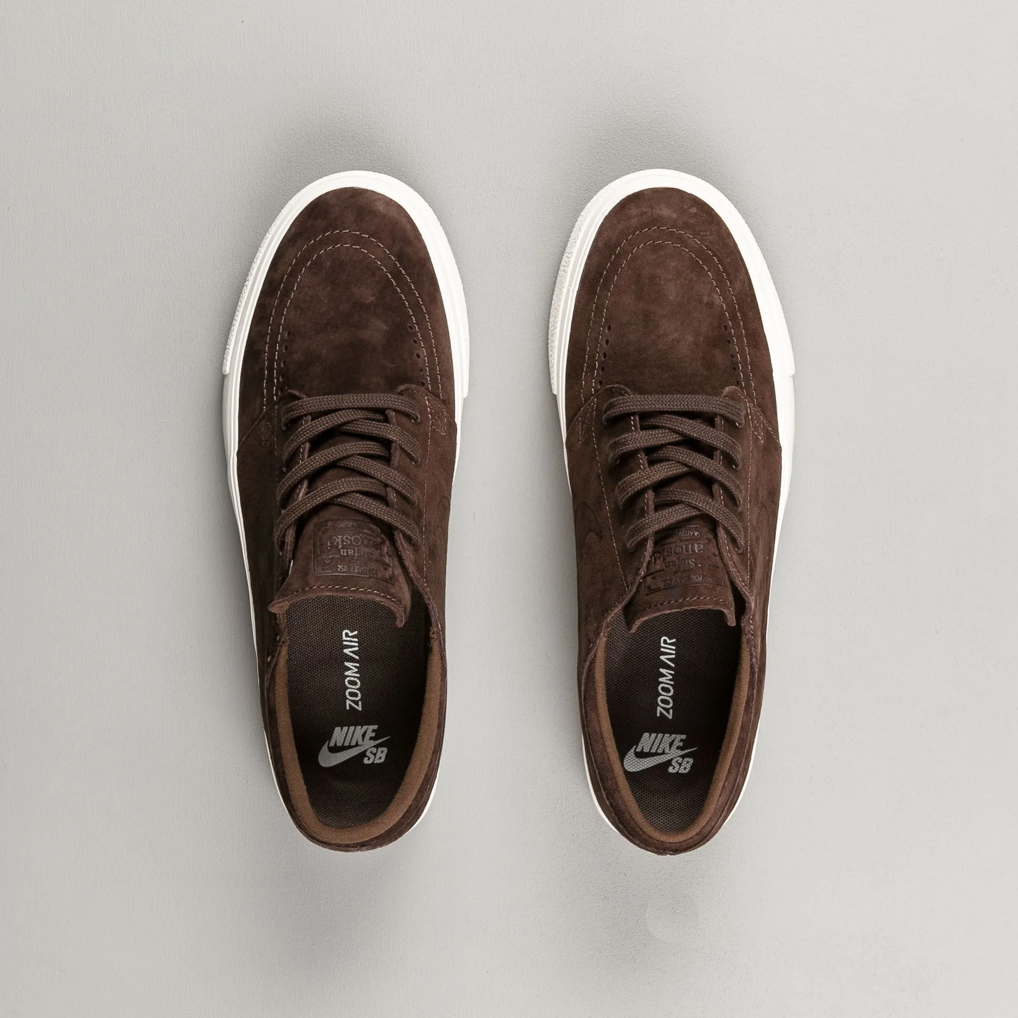 Nike SB Stefan Janoski Premium HT Shoes - Baroque Brown / Baroque Brown - Ivory