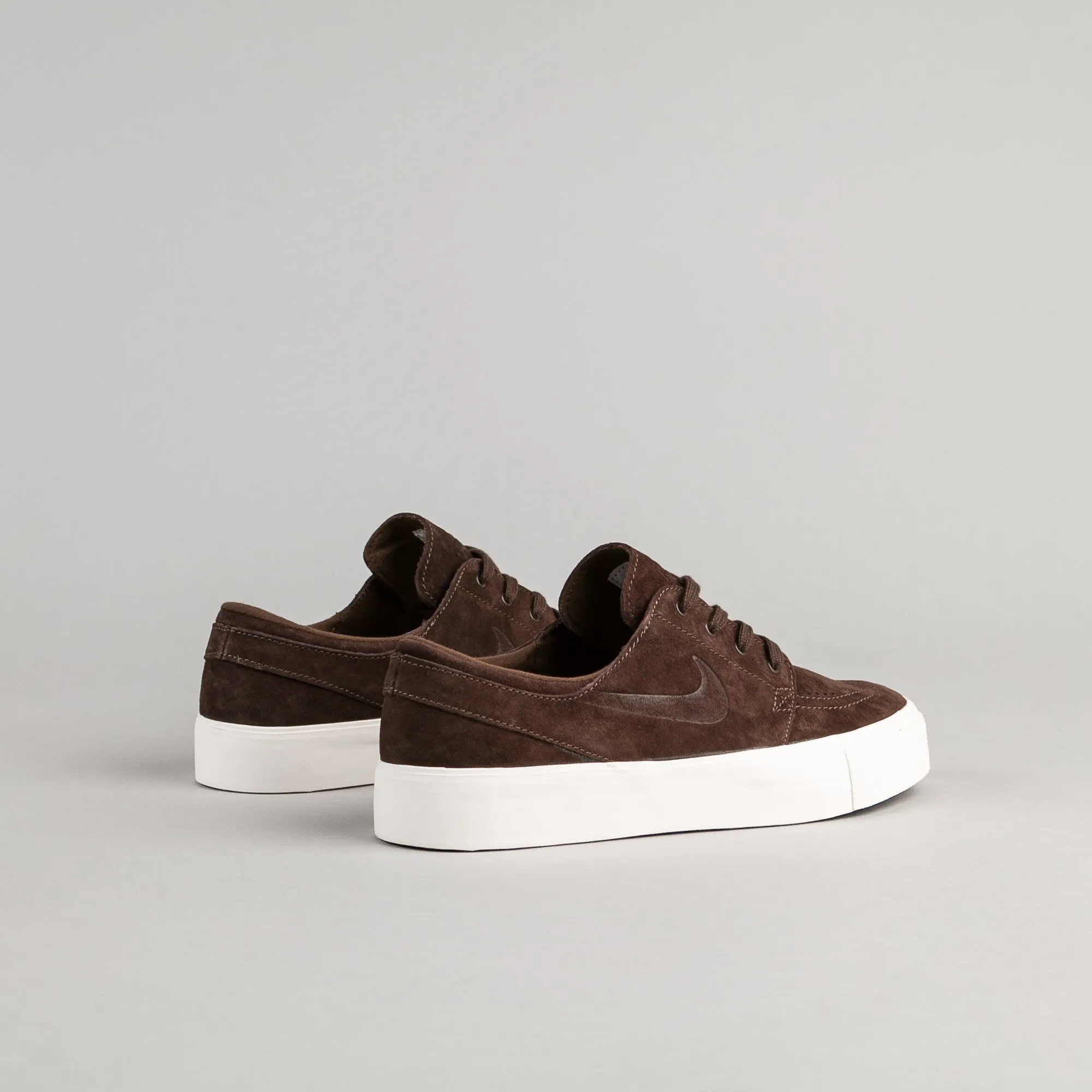Nike SB Stefan Janoski Premium HT Shoes - Baroque Brown / Baroque Brown - Ivory