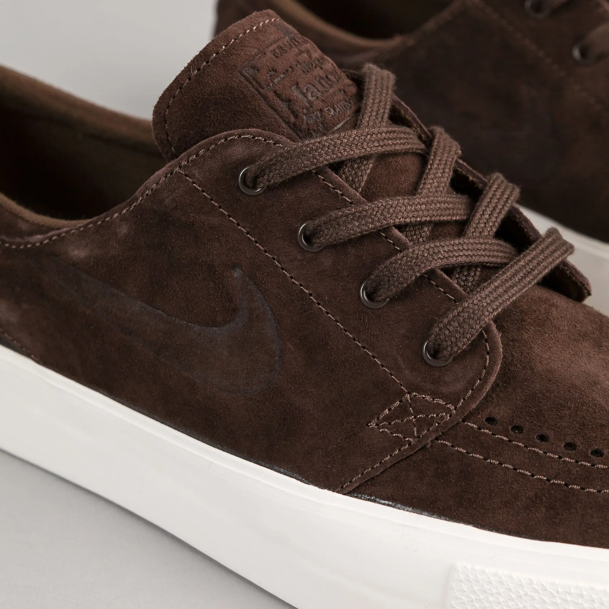 Nike SB Stefan Janoski Premium HT Shoes - Baroque Brown / Baroque Brown - Ivory