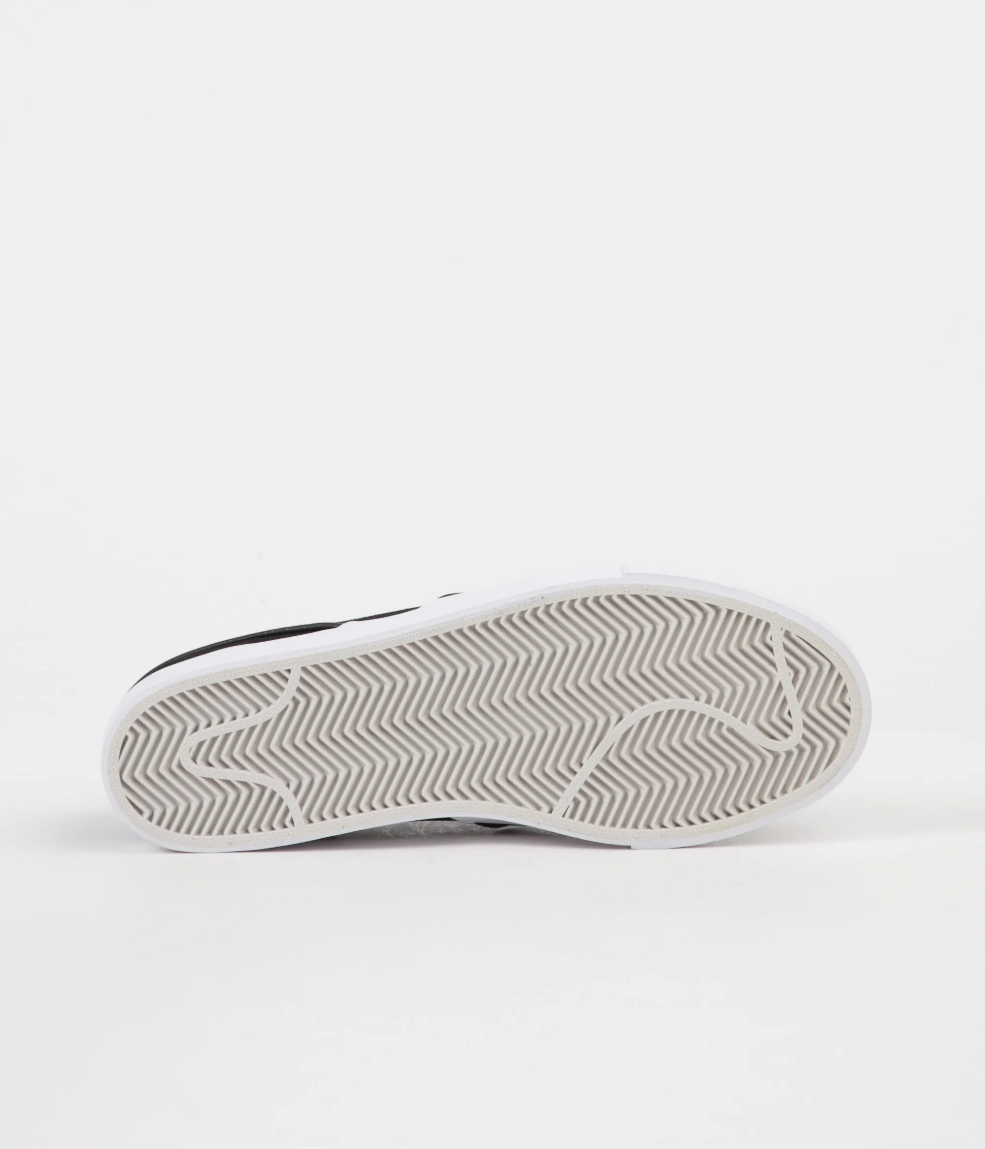 Nike SB Stefan Janoski Slip On Shoes - Black / Light Bone - White