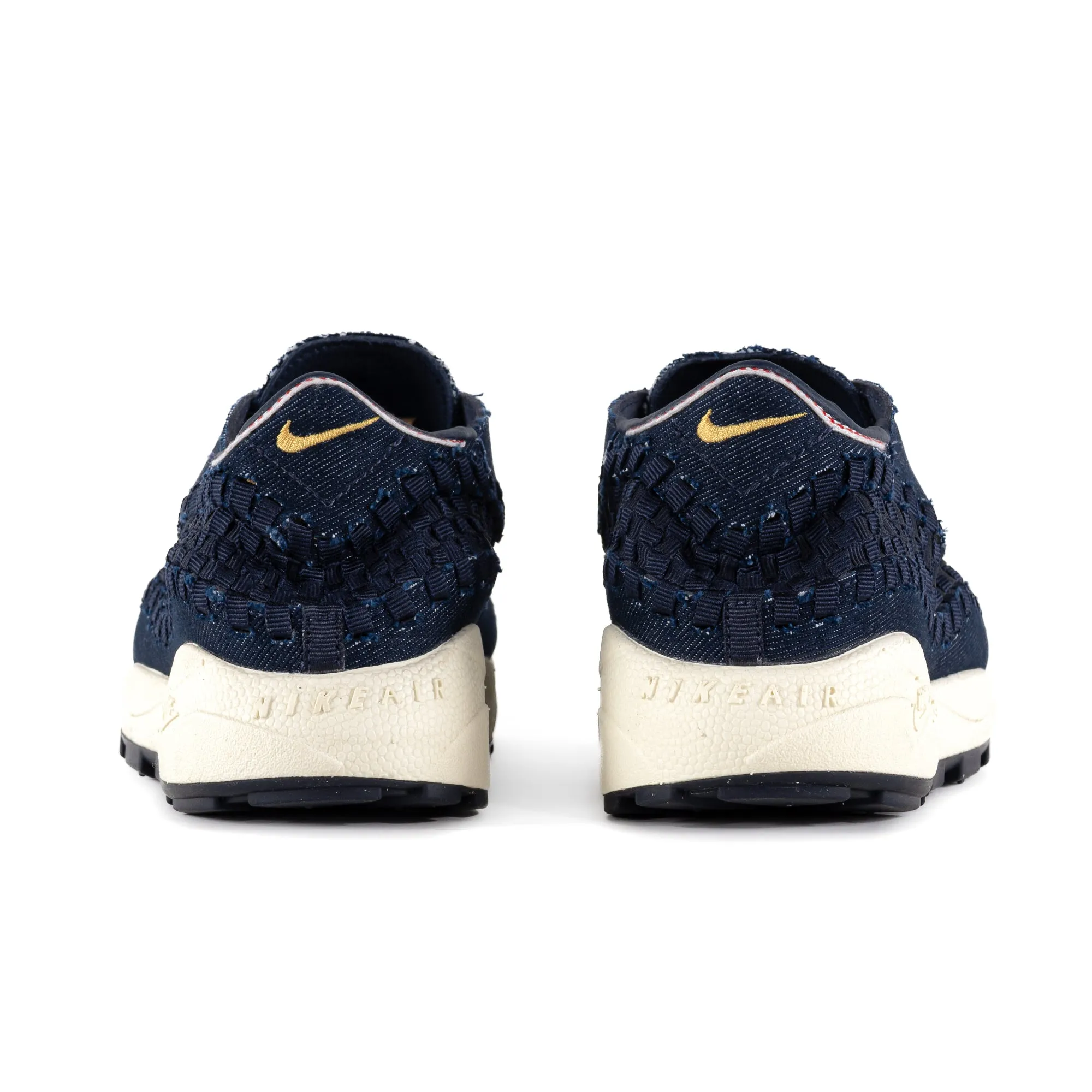 Nike Women's Air Footscape Woven Denim/Wheat Gold/Obsidian/Coconut Milk HF1759-400