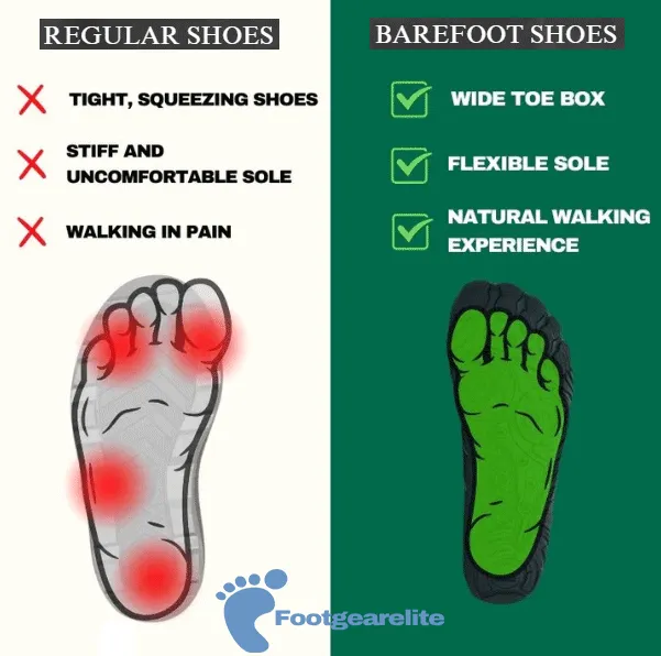 Non-slip &  waterproof winter barefoots Orthotic Shoes