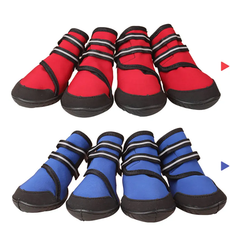 Non slip wear resistant medium large dog shoes