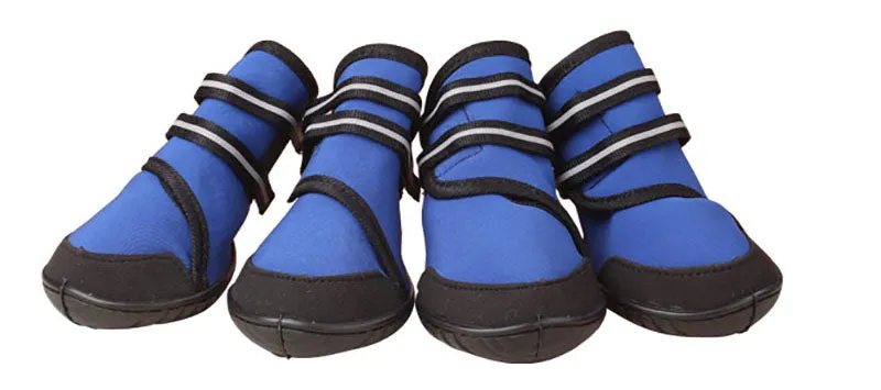 Non slip wear resistant medium large dog shoes