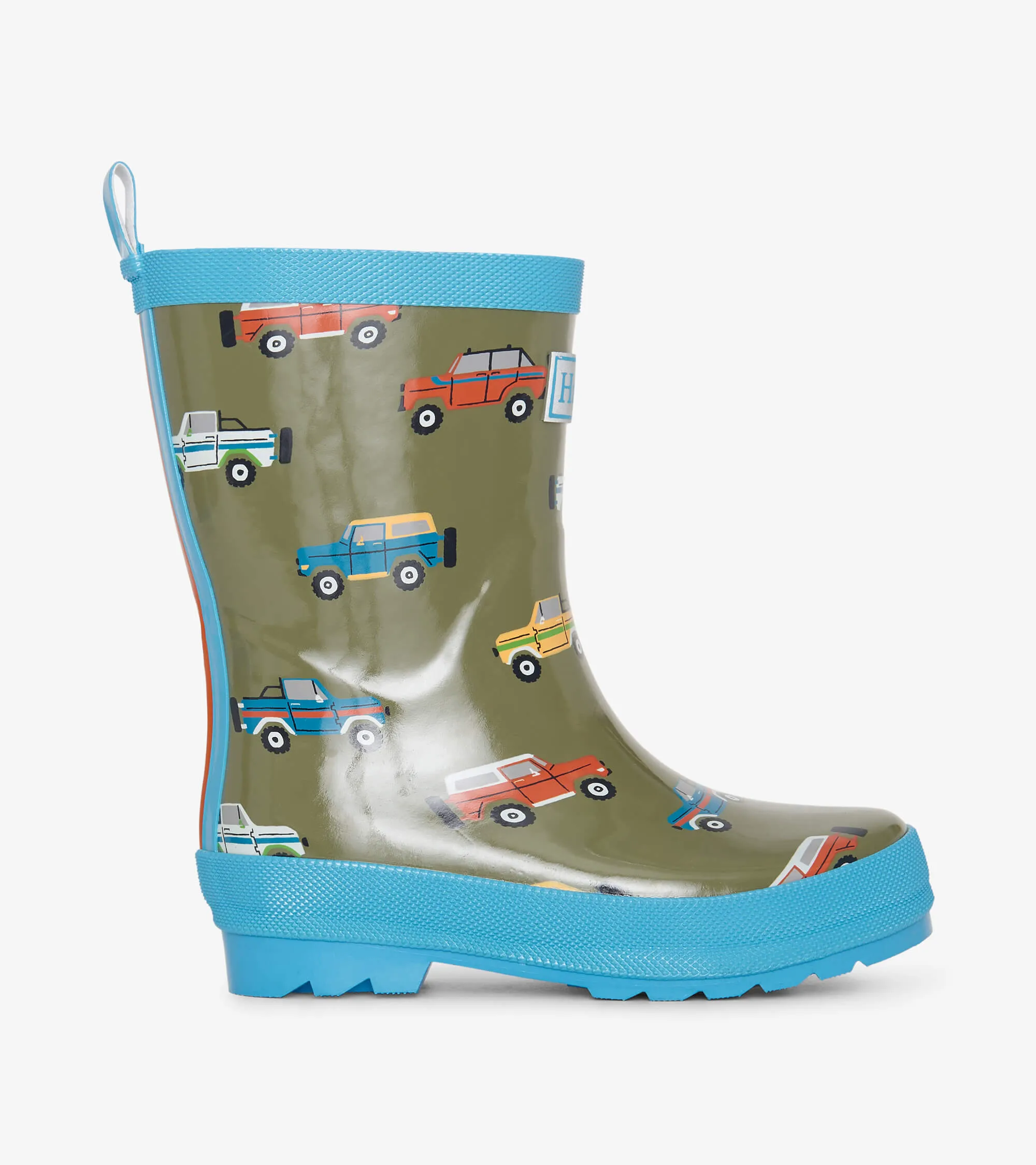 Off Roading Shiny Rain Boots