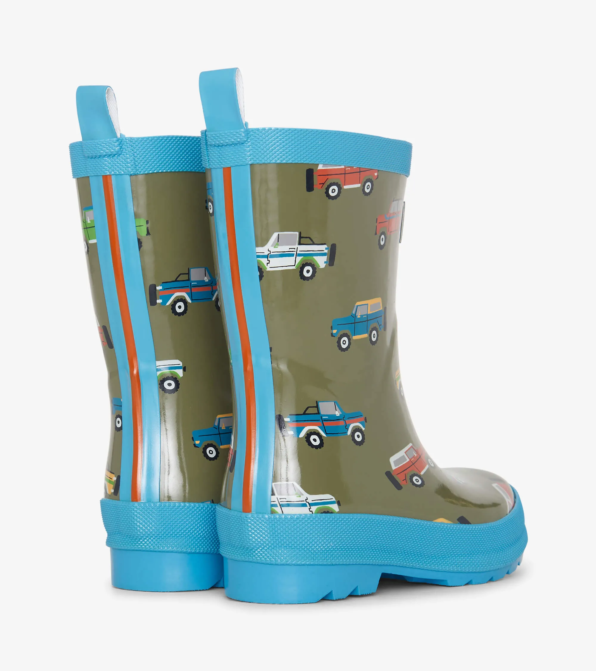 Off Roading Shiny Rain Boots