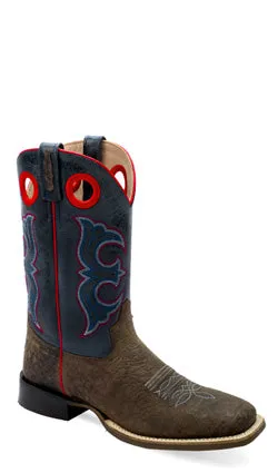 Old West Mens Navy Western Boots Style BSM1908
