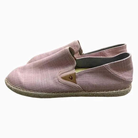 OLUKAI NWOT! olukai kaula pa'a kapa LIGHT LINK ESPADRILLES SIZE 10