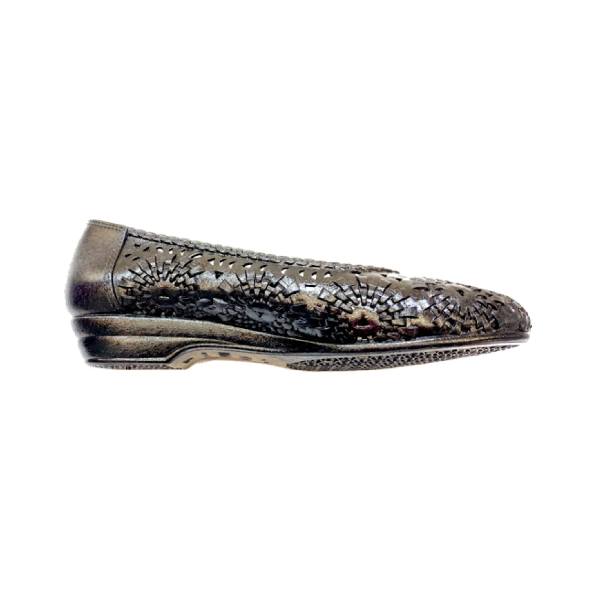 Otafuku Health Shoes  Flower - Black