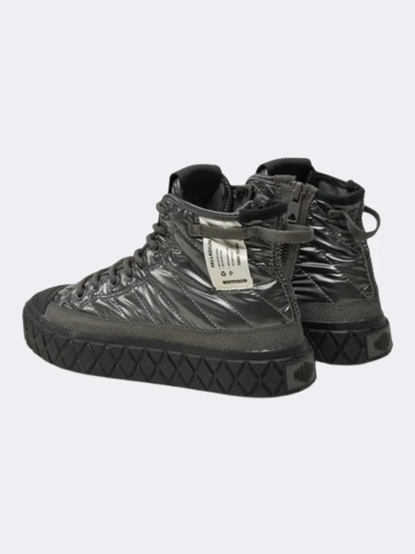 Palladium Palla Ace Re Quilt Women Lifestyle Shoes Gun Metal
