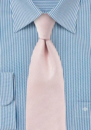 Peach Blush MicroTexture Necktie