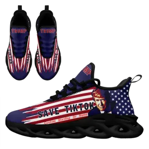 Personalized TikTok Come Back Design Sneakers, Custom Trendy Unisex Shoes for Social Media Lovers, Trump Shoes