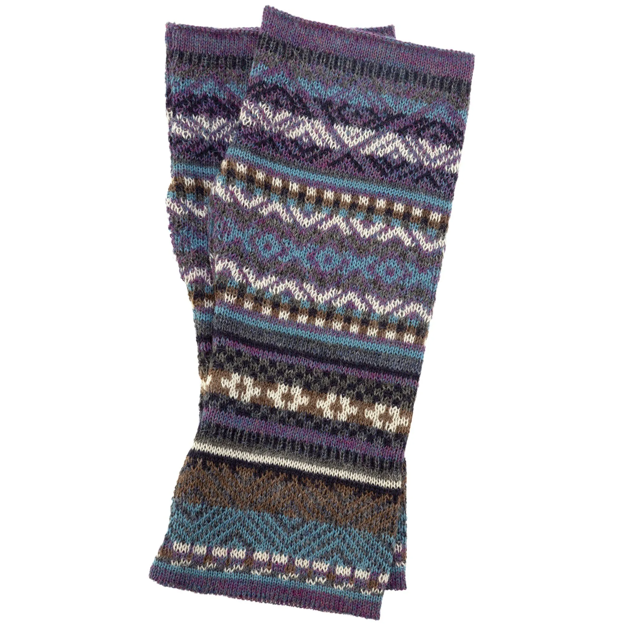 Peruvian Alpaca Fingerless Mittens | Handmade, Fair Trade, 100% Alpaca Fiber