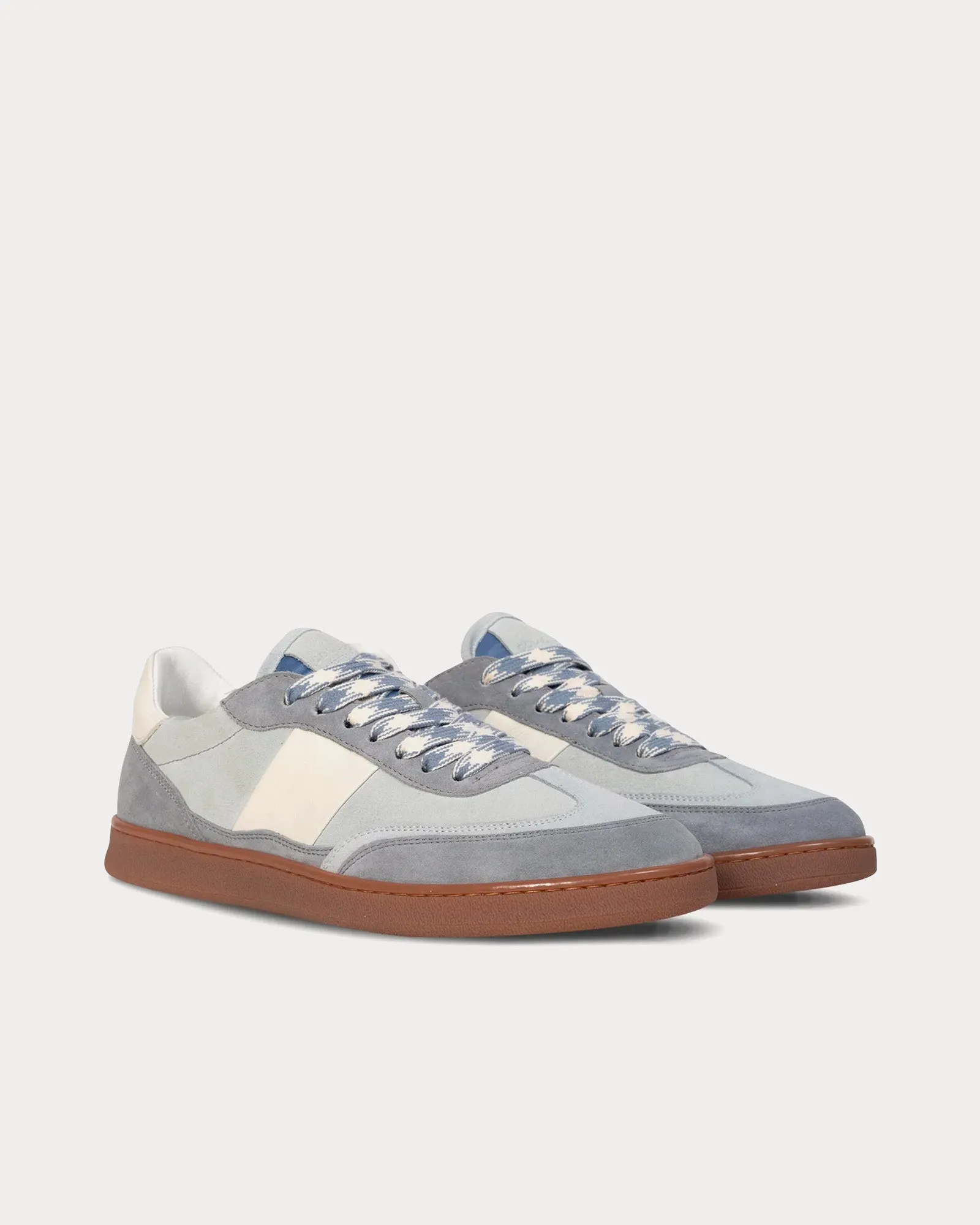 Pillar Court II Suede Sapphire Low Top Sneakers