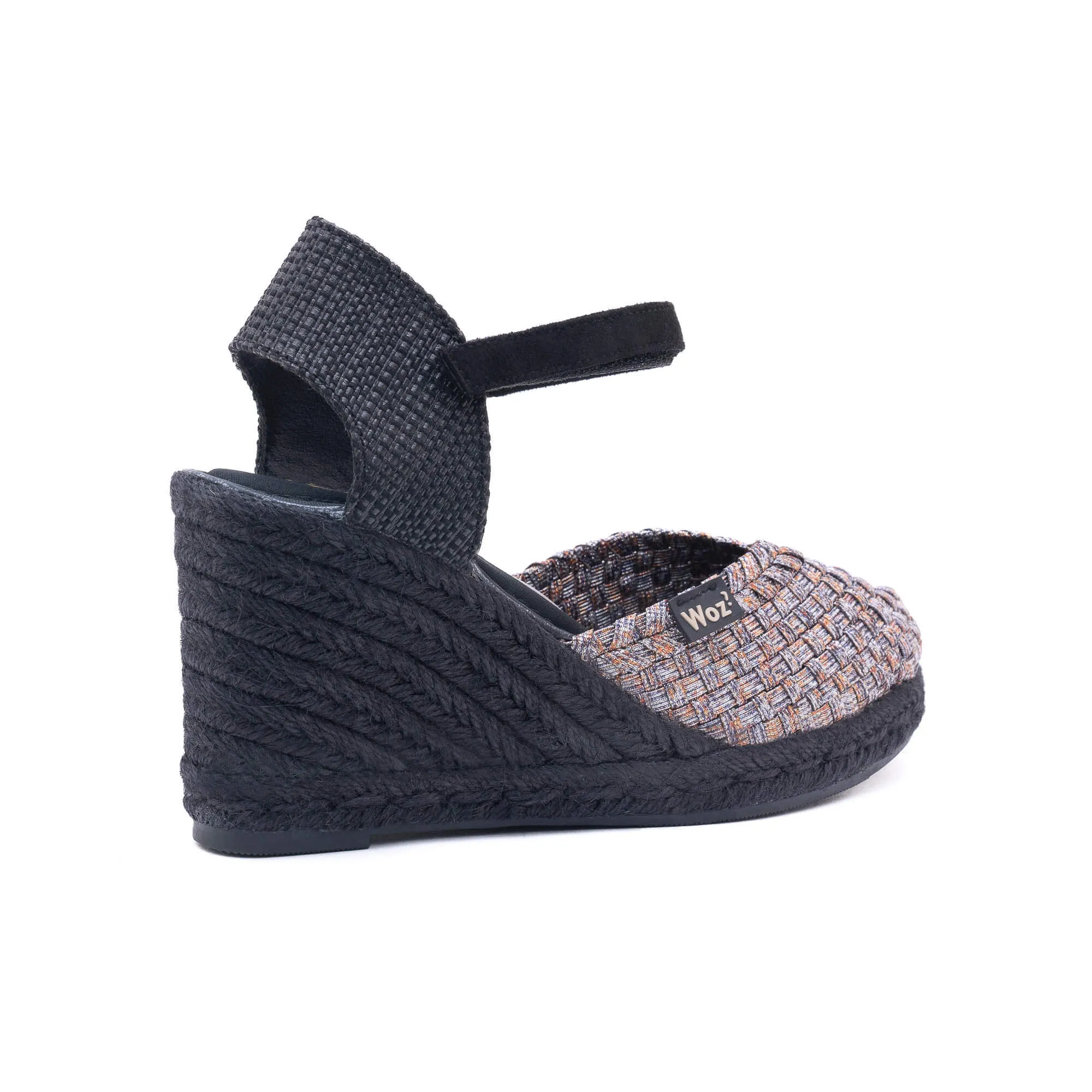 Pisa Silver & Nude Espadrilles