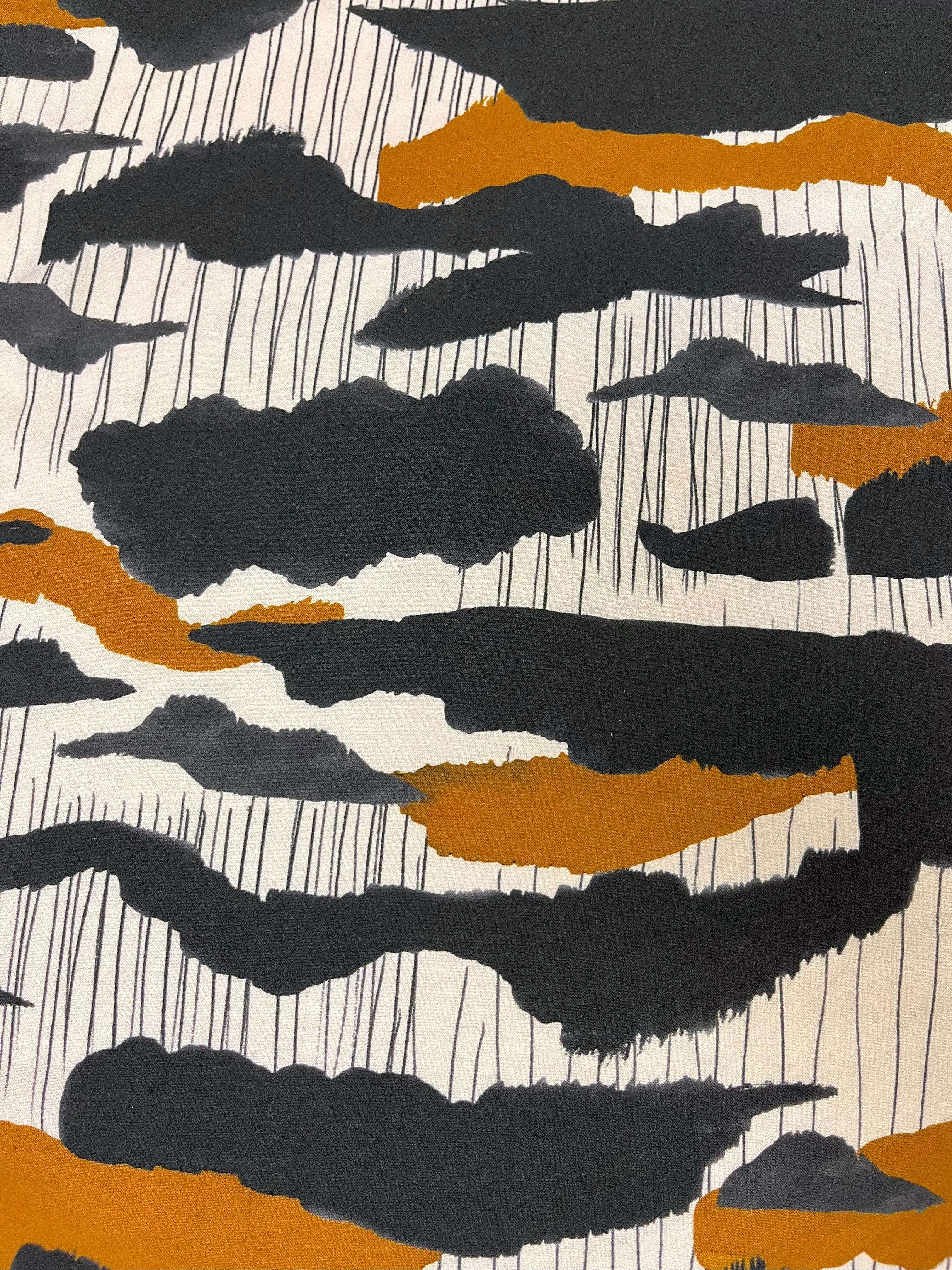 Printed woven - Rain