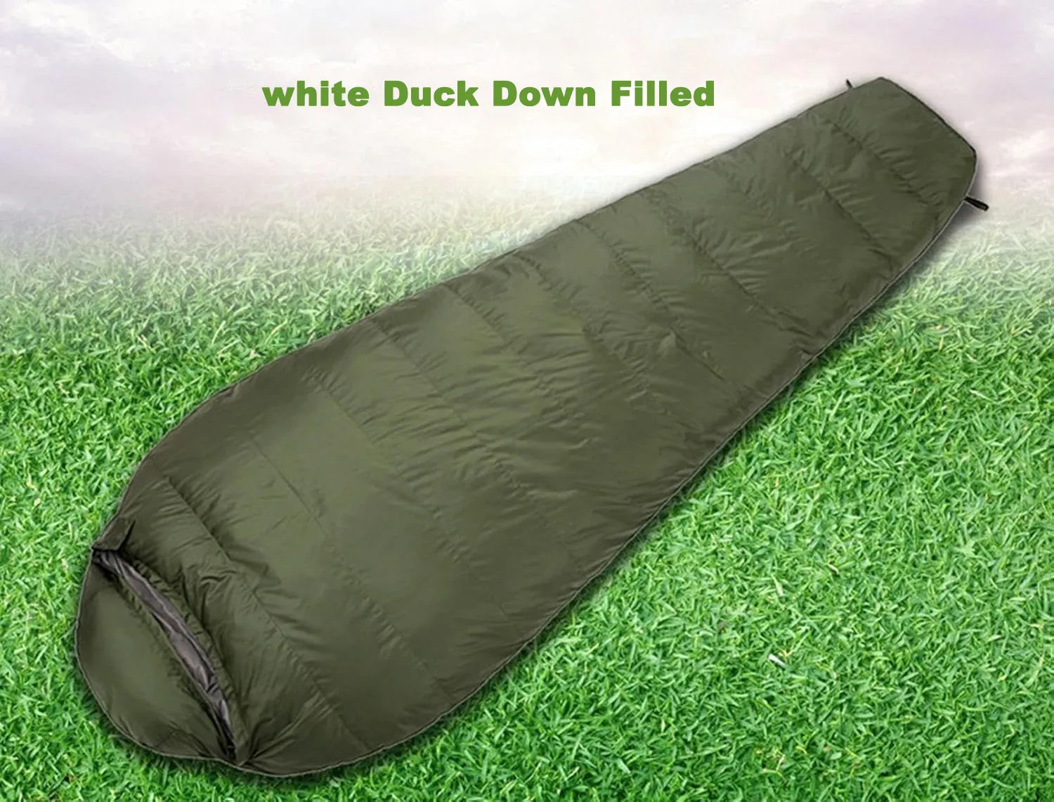 RECON 6 GS2 2.0 APLSB Tactical 3 season down sleeping bag -5 to   10 c
