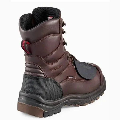 REDWING 3530 8″ BROWN KINGTOE CSA MET GUARD