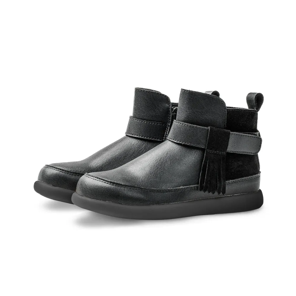 Reese Tassel Non-Slip Kids Ankle Boots