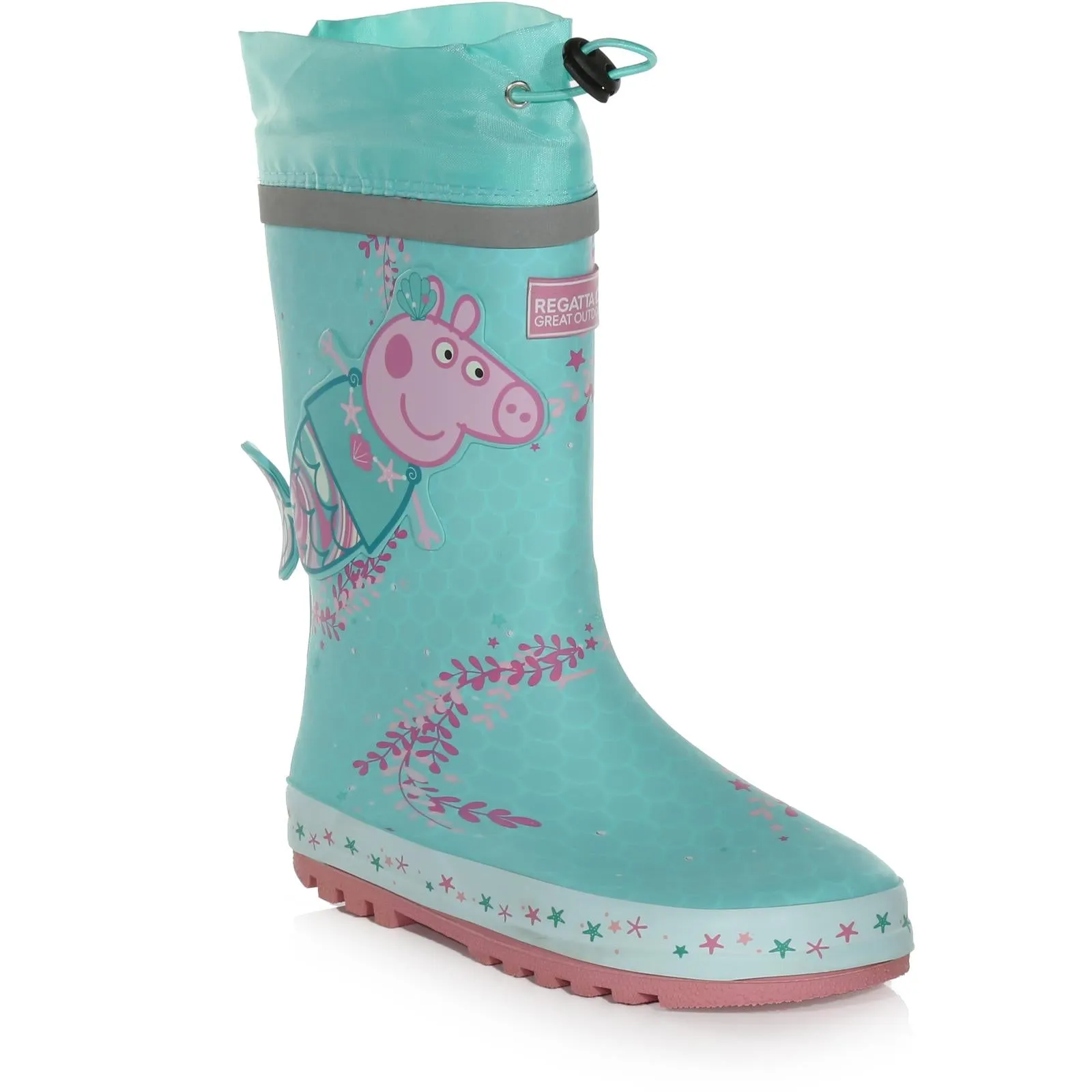 Regatta Kids Peppa Pig Puddle Outdoor Rain Boots Wellies