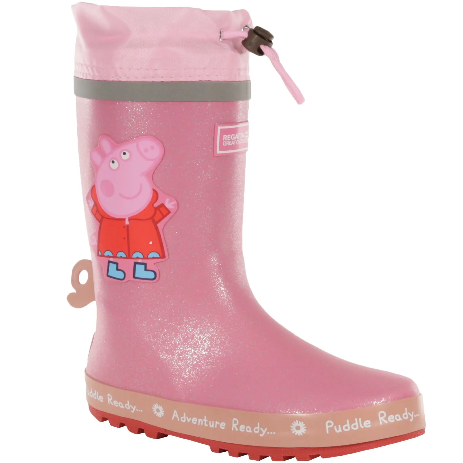 Regatta Kids Peppa Pig Puddle Outdoor Rain Boots Wellies