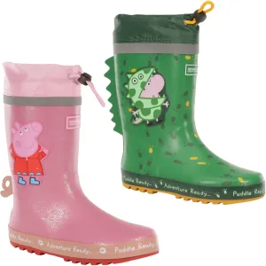 Regatta Kids Peppa Pig Puddle Outdoor Rain Boots Wellies