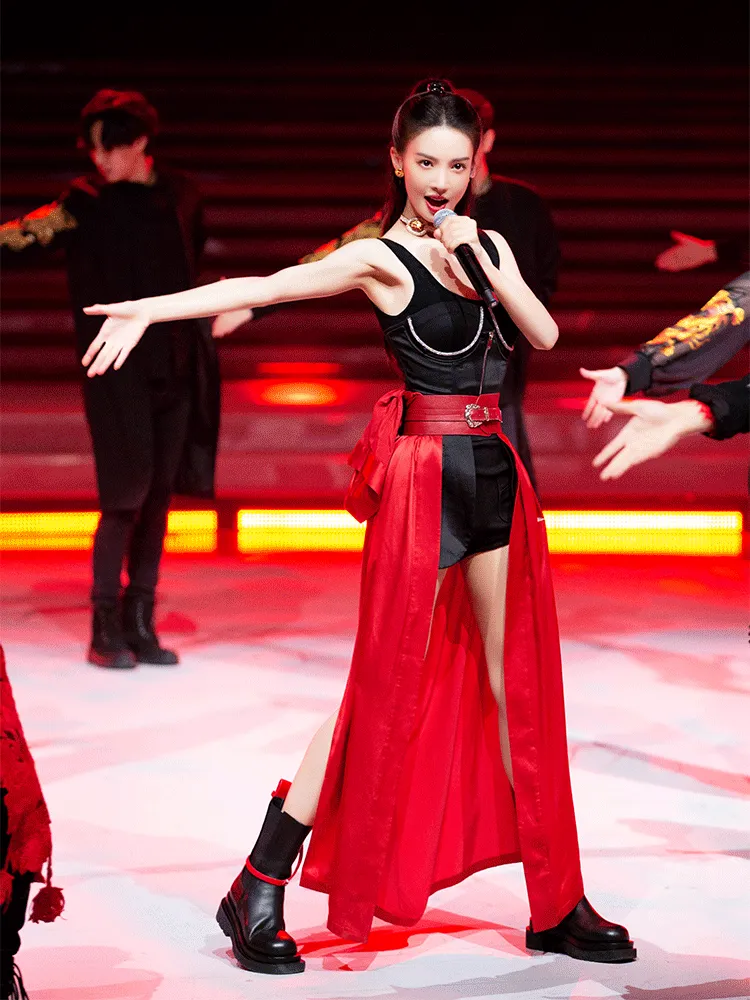 ROSENROT tall boots