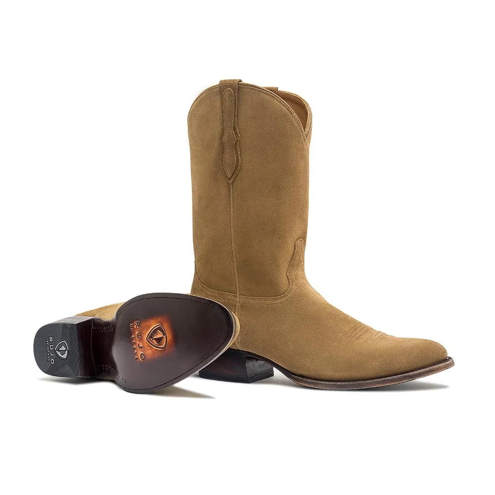 Rujo Boots Men's The Canyon Sand Sentry Suede Boots