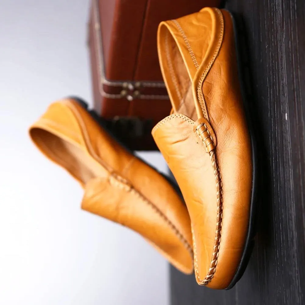 Saint Martin Leather Driving Loafers