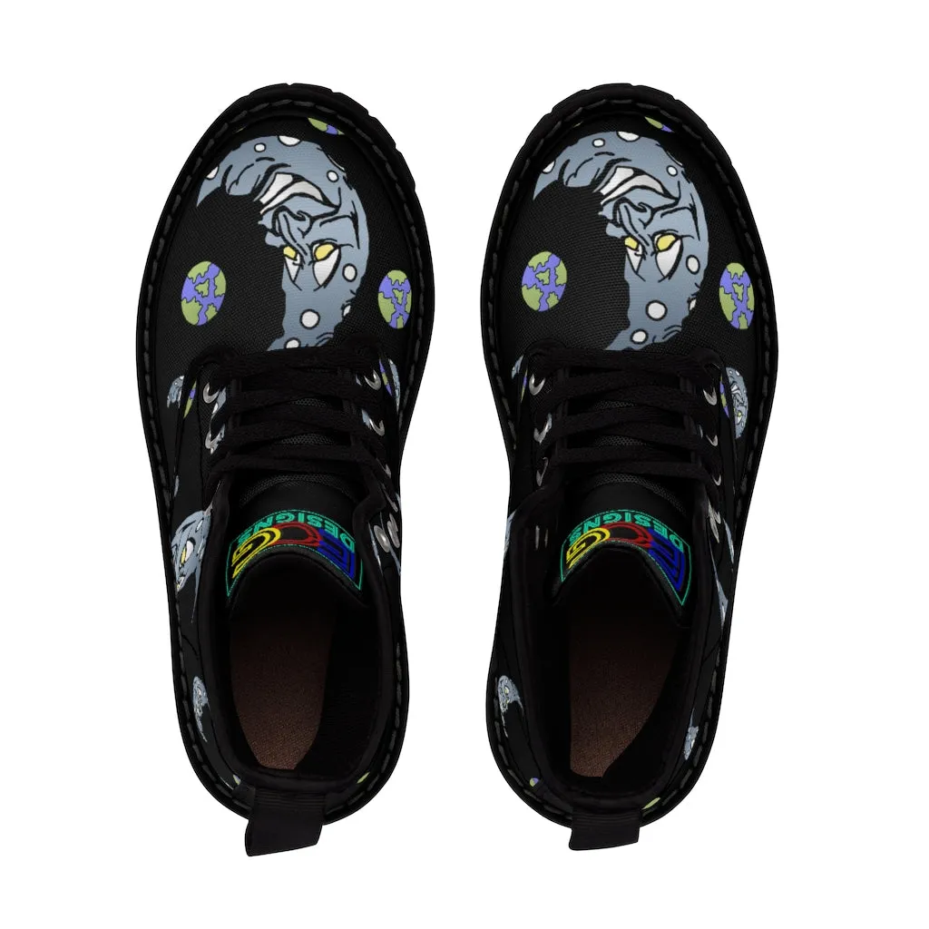 Silver Moon Men's Canvas Boots