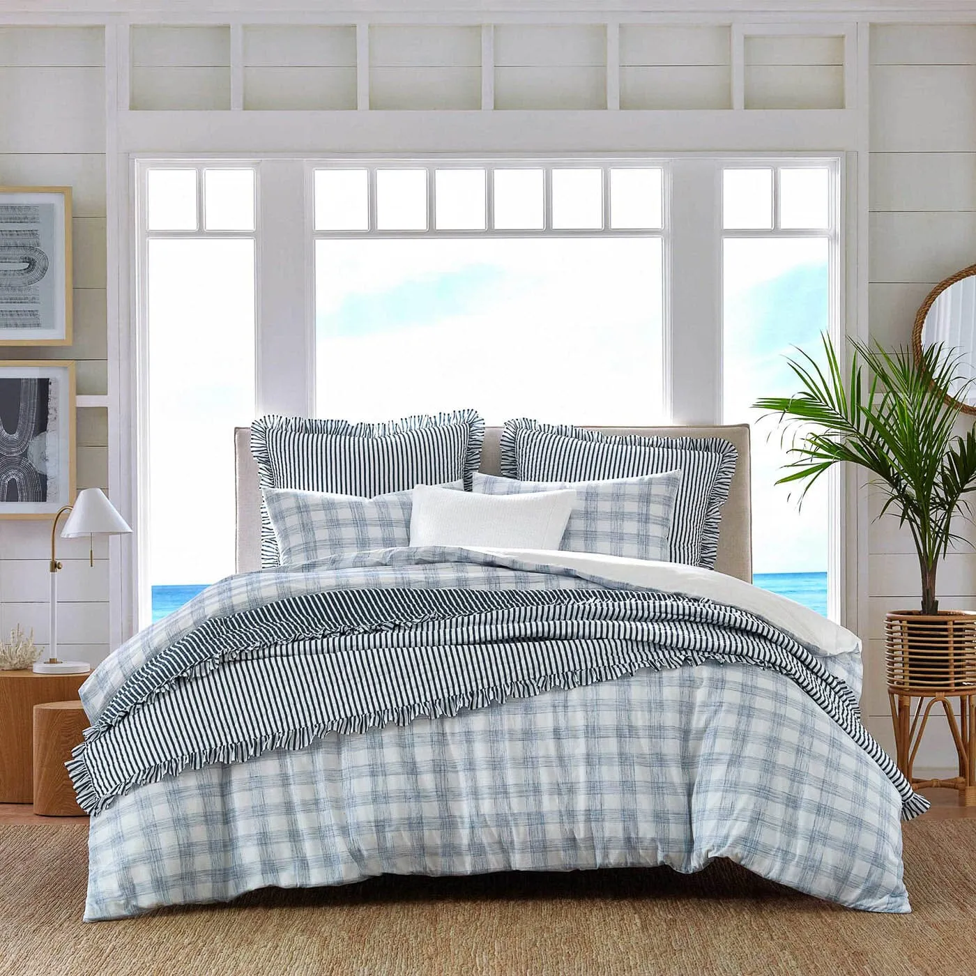 Southern Tide South Shore Blue Quilt