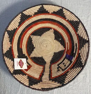 Southwest Woven Premium Baskets-Tan Star