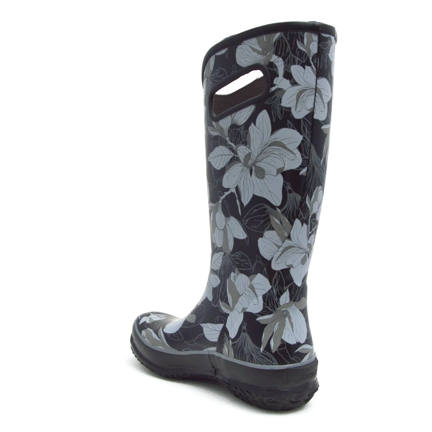 Spring Vintage Rain Boots Black