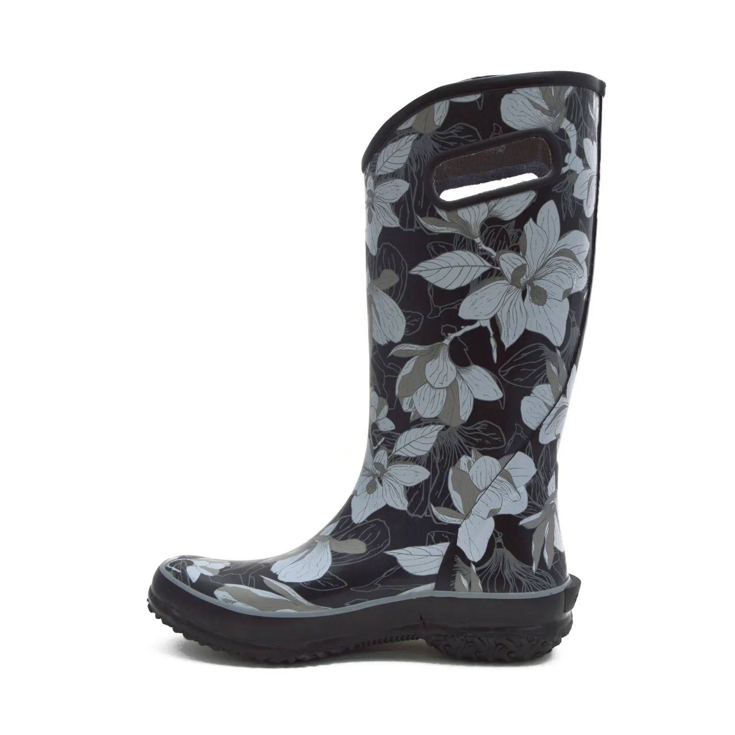 Spring Vintage Rain Boots Black