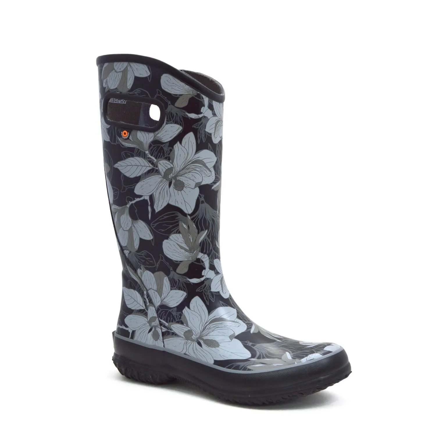 Spring Vintage Rain Boots Black