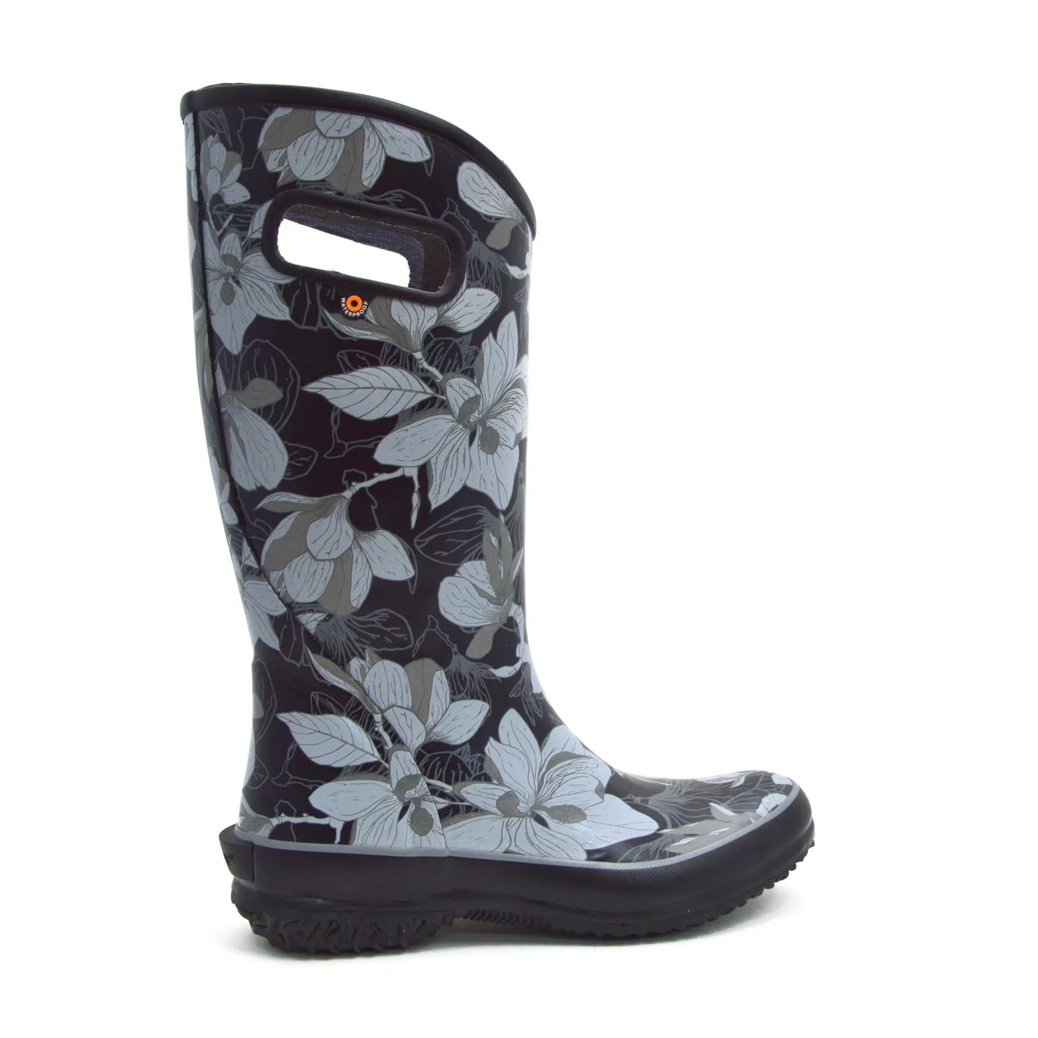 Spring Vintage Rain Boots Black