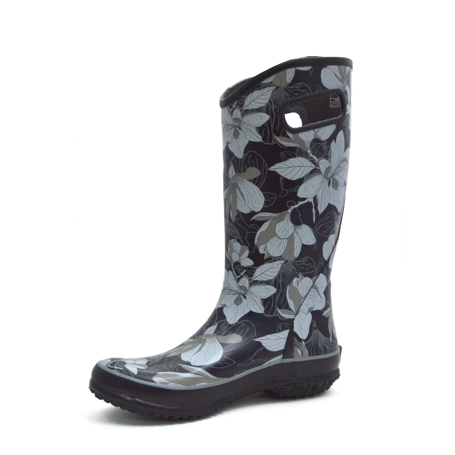 Spring Vintage Rain Boots Black