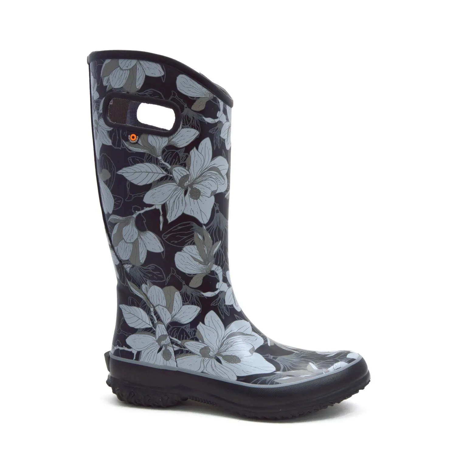 Spring Vintage Rain Boots Black
