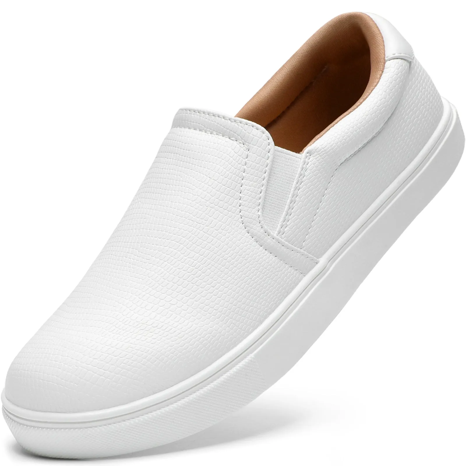 STQ Slip On Shoes for Women Comfort Fall Loafers Soft Business Casual Sneakers
