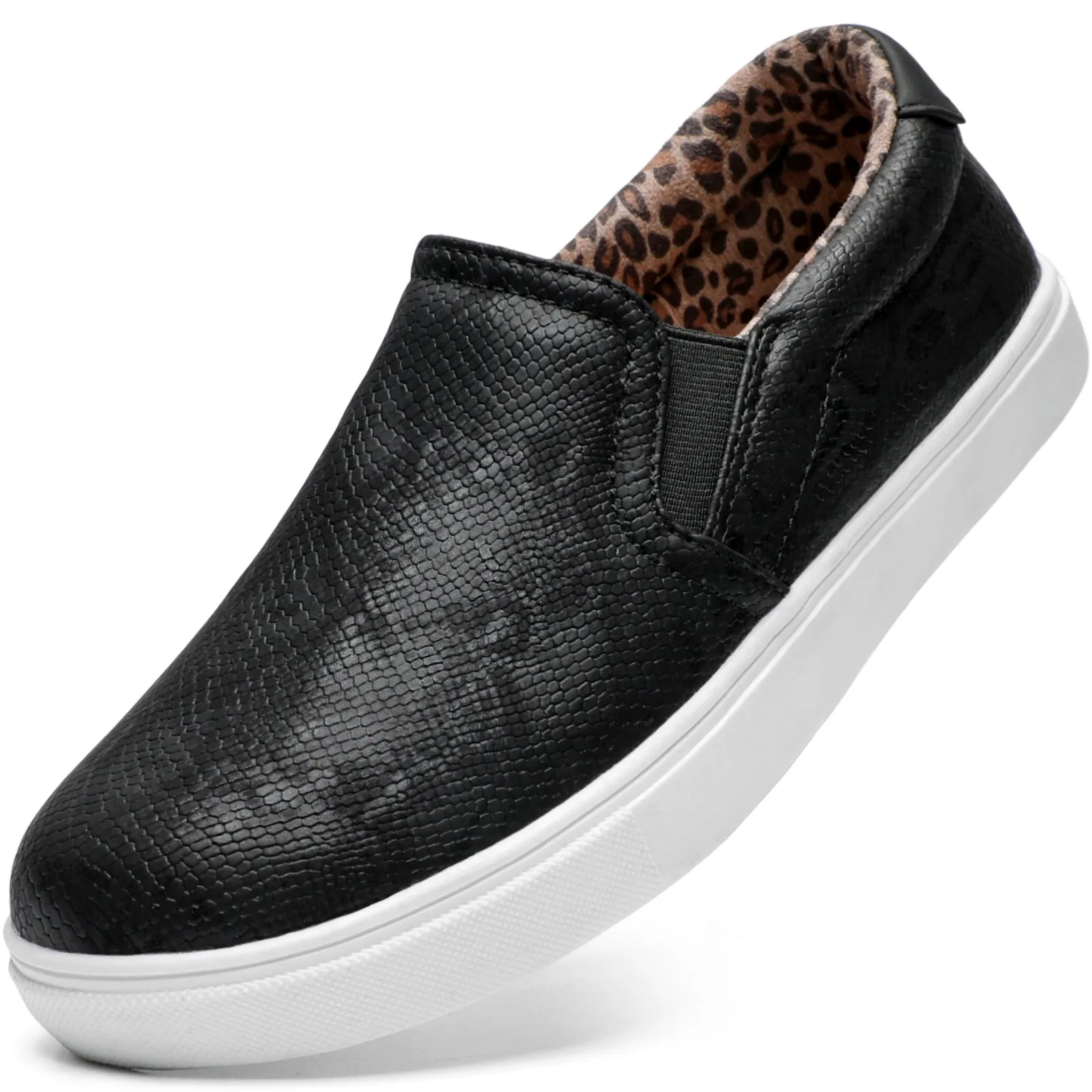 STQ Slip On Shoes for Women Comfort Fall Loafers Soft Business Casual Sneakers