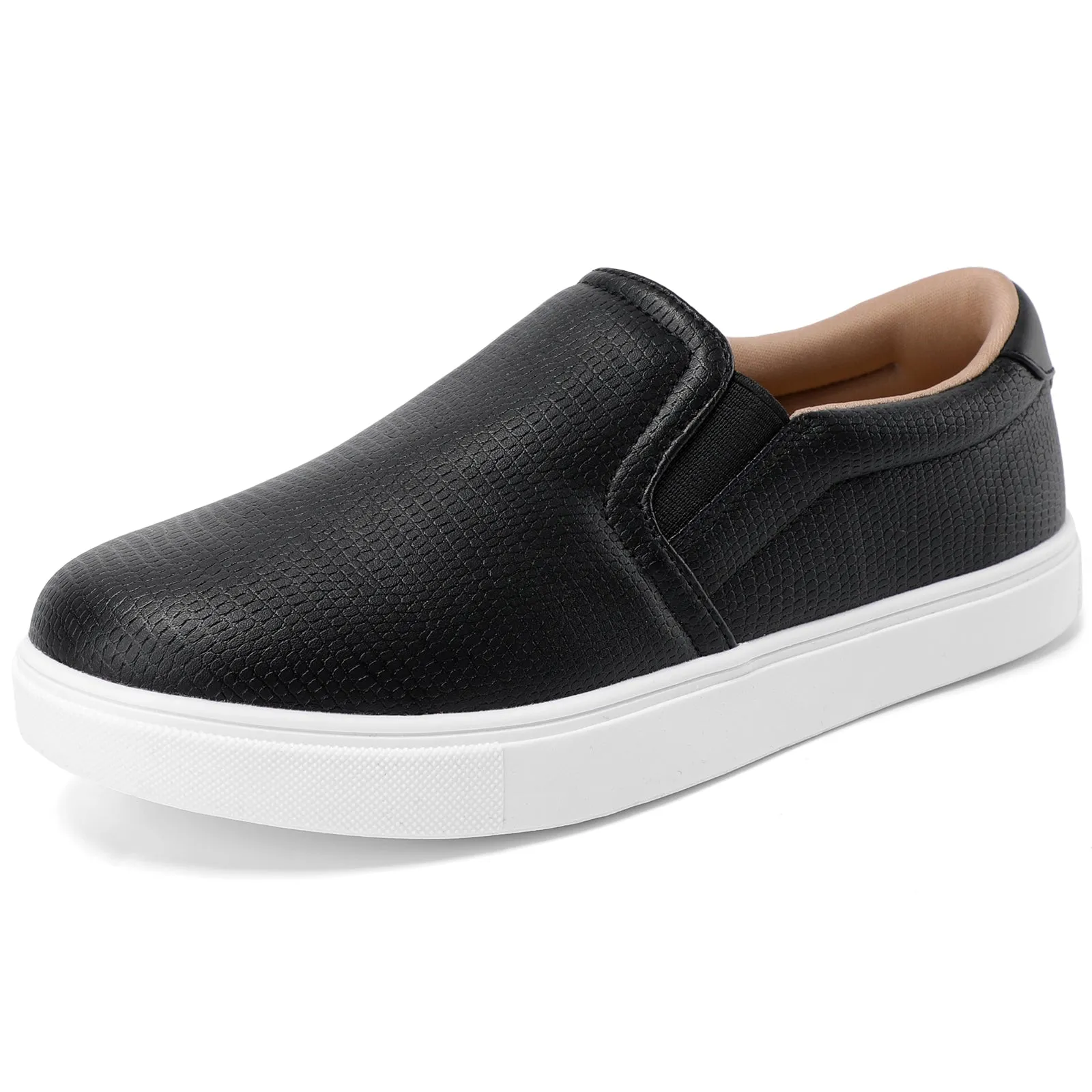 STQ Slip On Shoes for Women Comfort Fall Loafers Soft Business Casual Sneakers