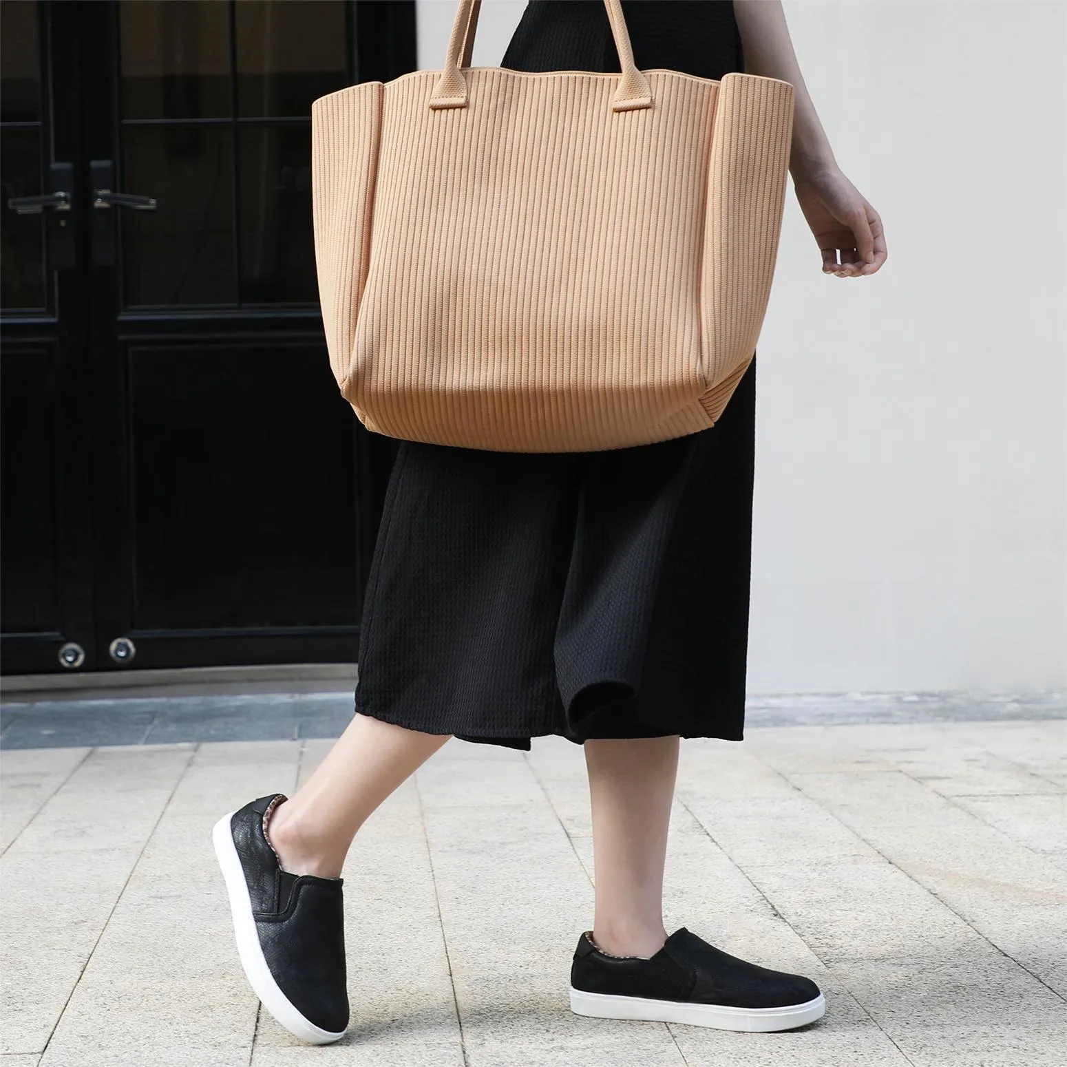 STQ Slip On Shoes for Women Comfort Fall Loafers Soft Business Casual Sneakers