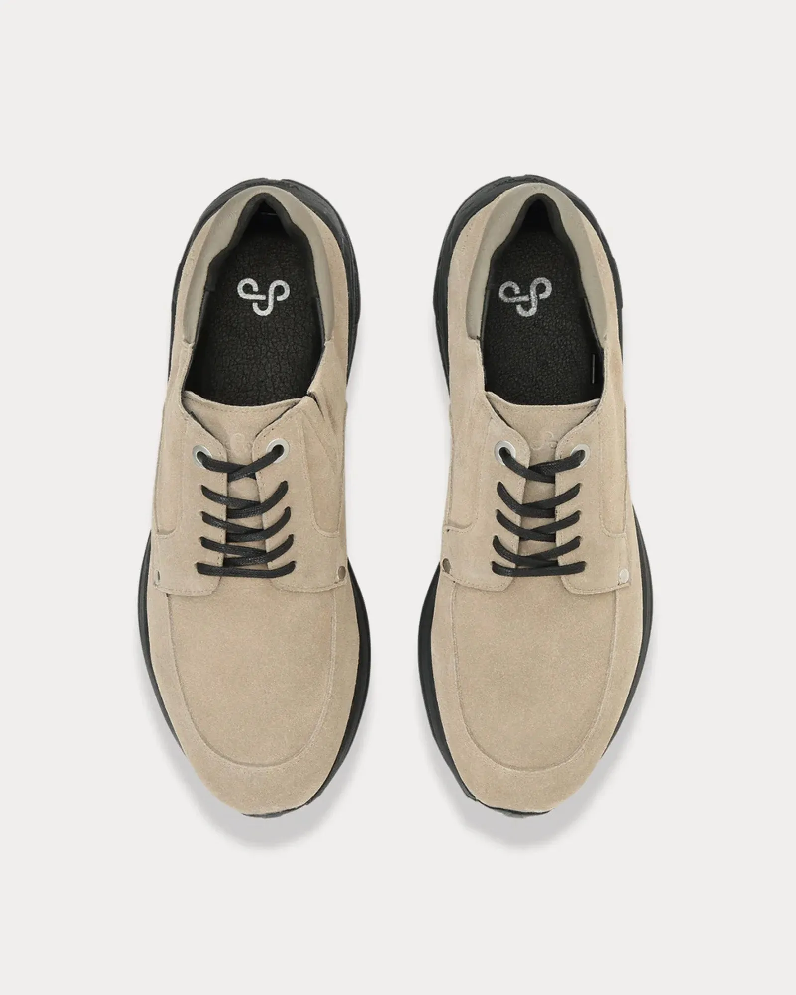 Sync Suede Beige Low Top Sneakers