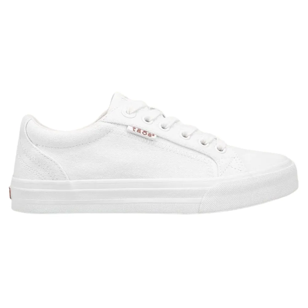 Taos Plim Soul White Canvas Sneaker (Women's)