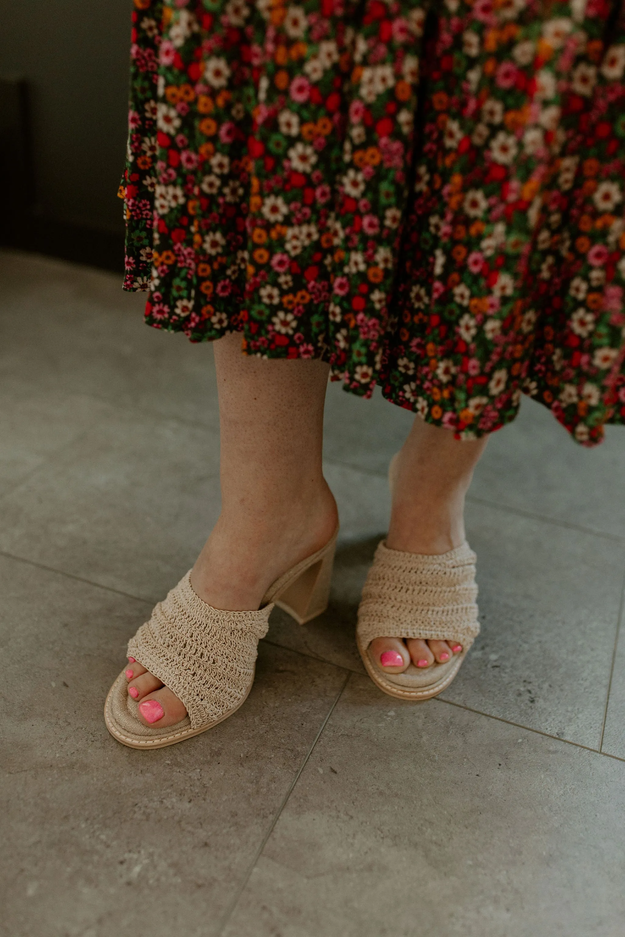 The Gwan Heels by Dolce Vita - Oyster Macrame