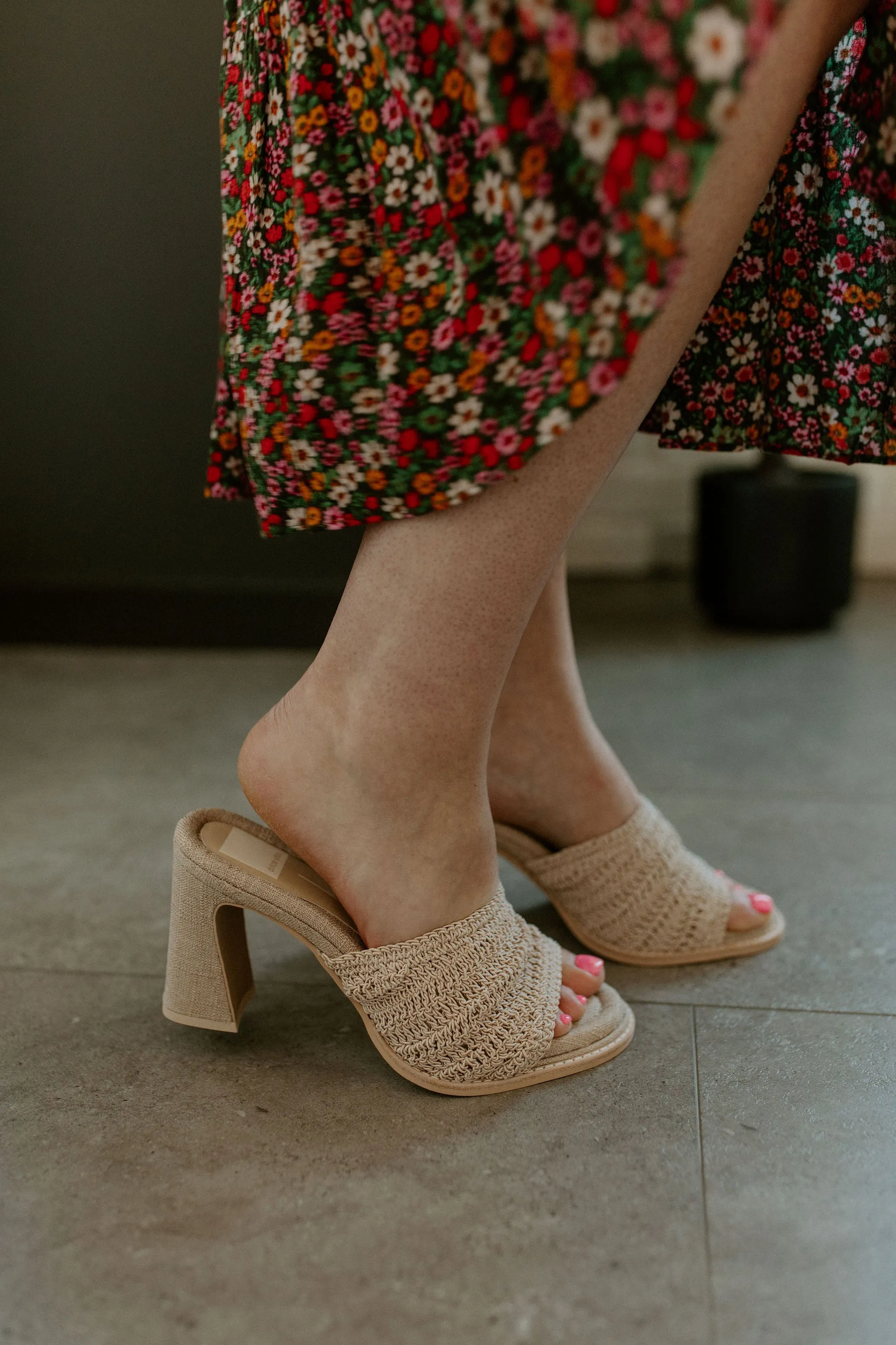 The Gwan Heels by Dolce Vita - Oyster Macrame